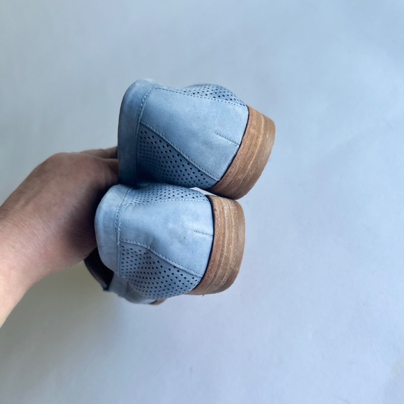 Corso Como Blue Leather Loafers size 8 - Picture 14 of 15